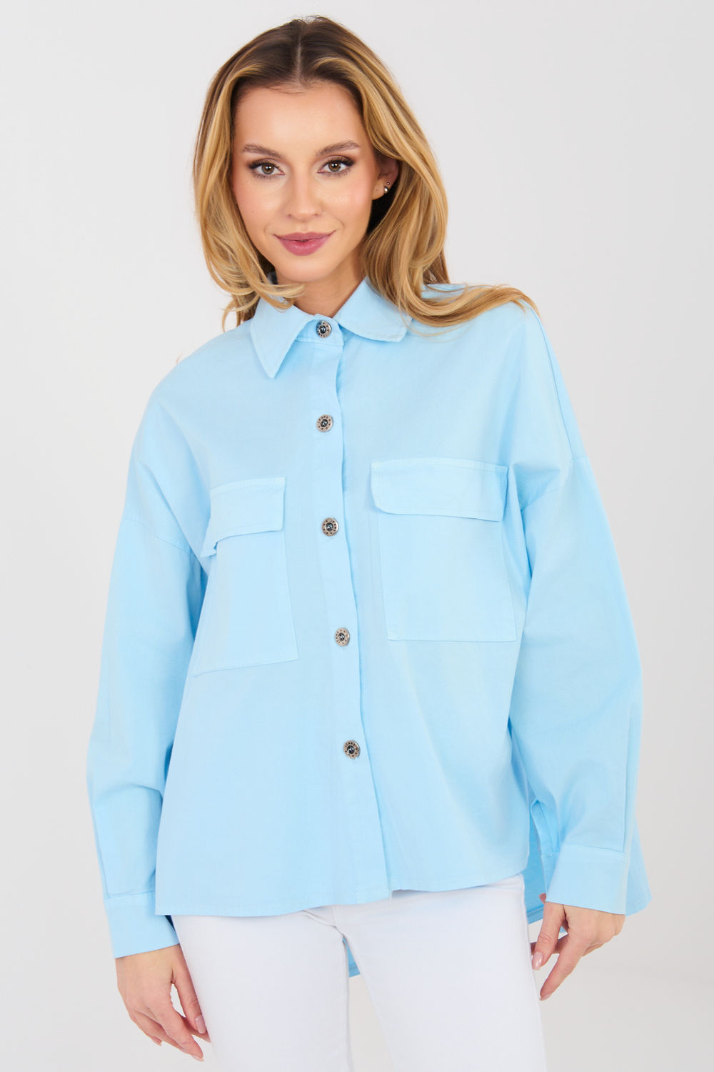 Adult Product 18+ - Long sleeve shirt model 224203 Italy Moda - Italy Moda - Shirts for Women - KS Store