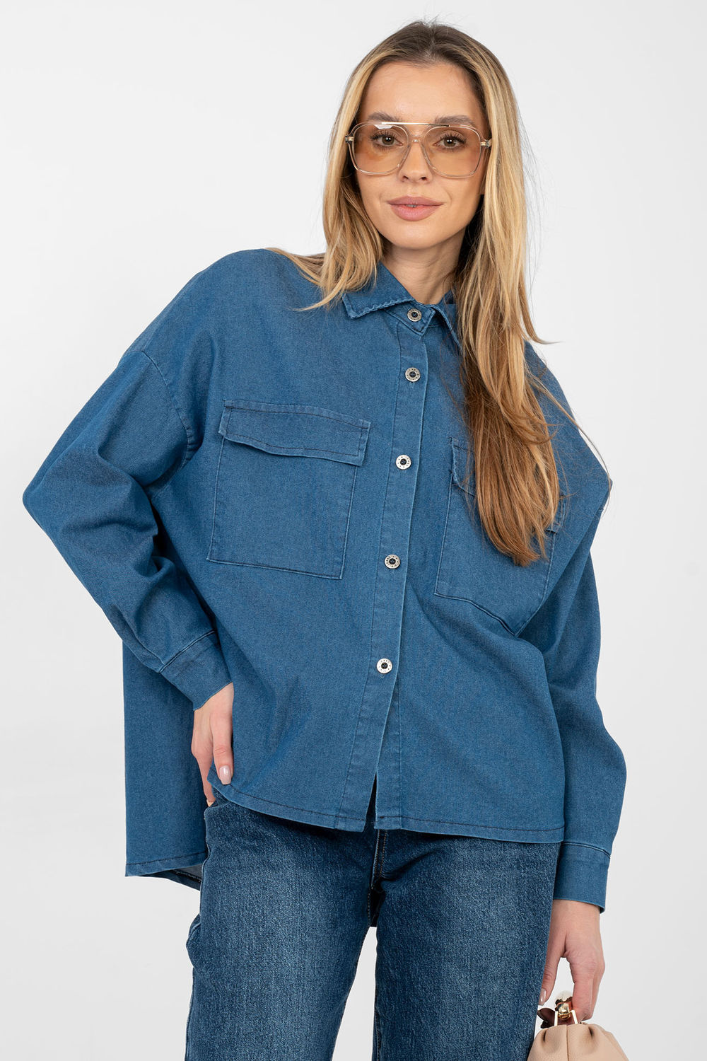 Adult Product 18+ - Long sleeve shirt model 224204 Italy Moda - Italy Moda - Shirts for Women - KS Store