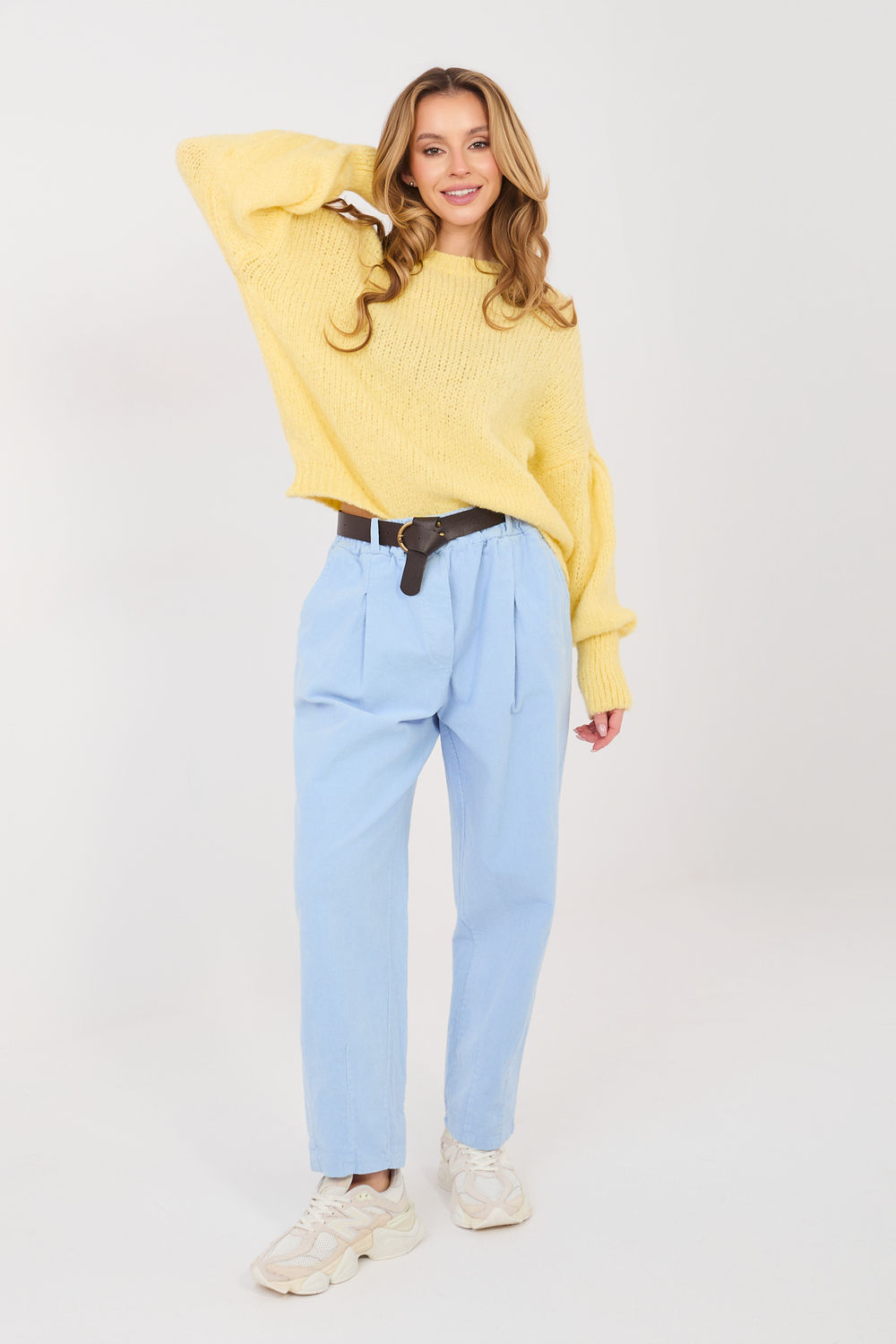 Adult Product 18+ - corduroy trousers model 224381 Italy Moda - Italy Moda - Pants, Trousers, Shorts - KS Store