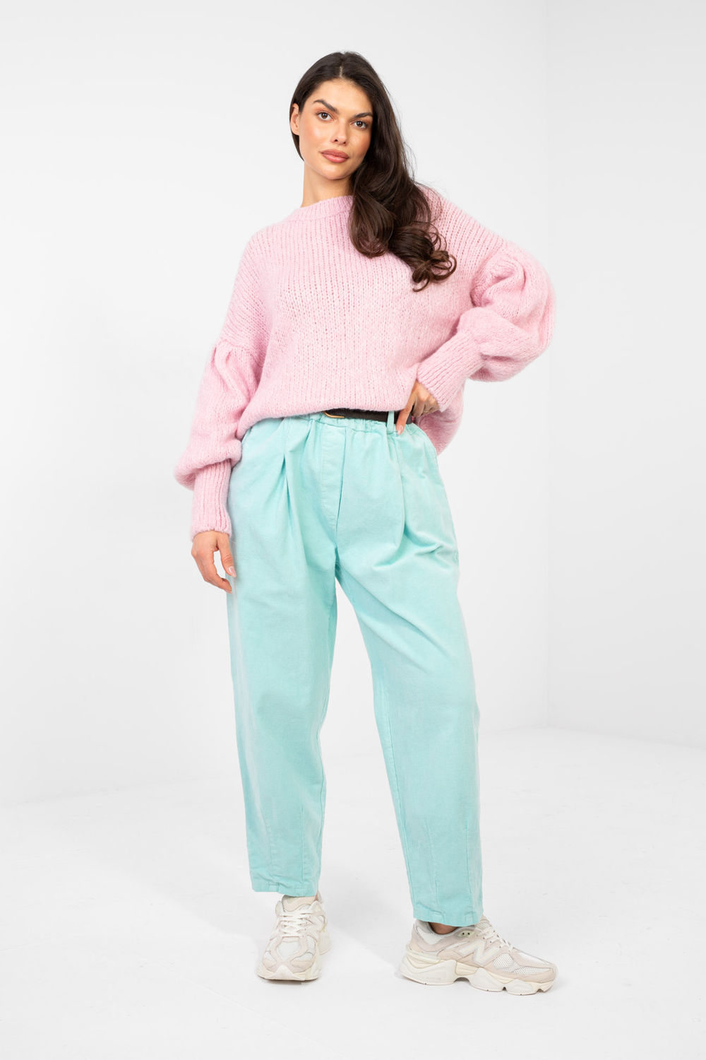 Adult Product 18+ - corduroy trousers model 224385 Italy Moda - Italy Moda - Pants, Trousers, Shorts - KS Store