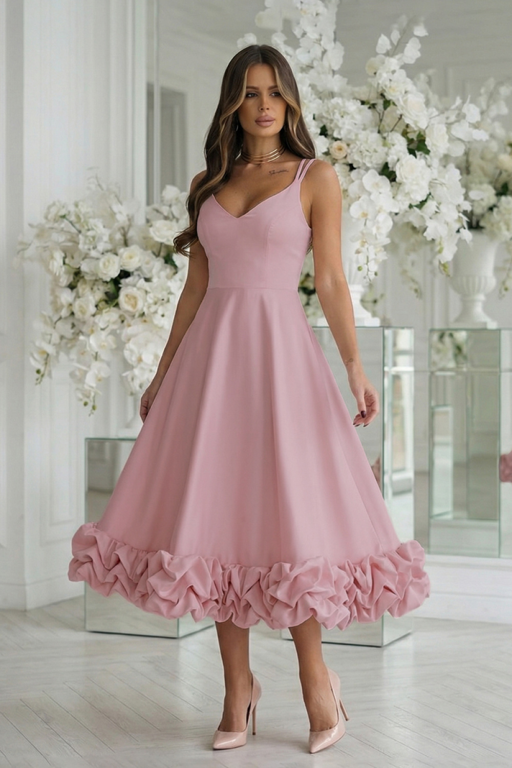 Adult Product 18+ - Cocktail dress model 224631 Bicotone - Bicotone - Formal Dresses, Cocktail Dresses - KS Store