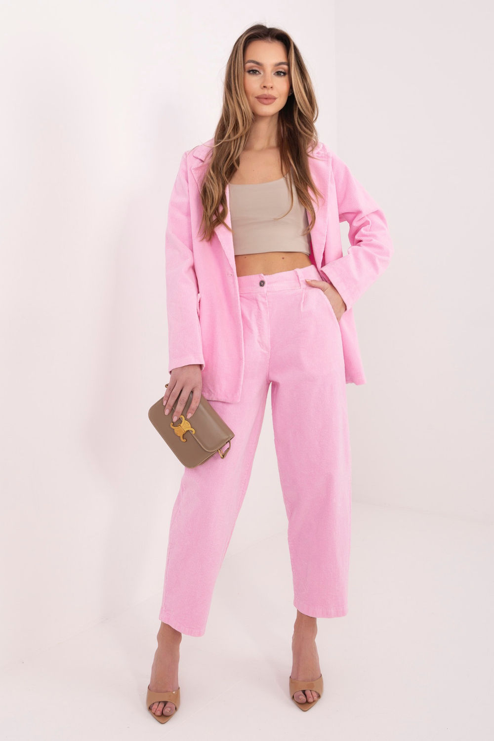 Adult Product 18+ - corduroy trousers model 224999 Rue Paris - Rue Paris - Pants, Trousers, Shorts - KS Store
