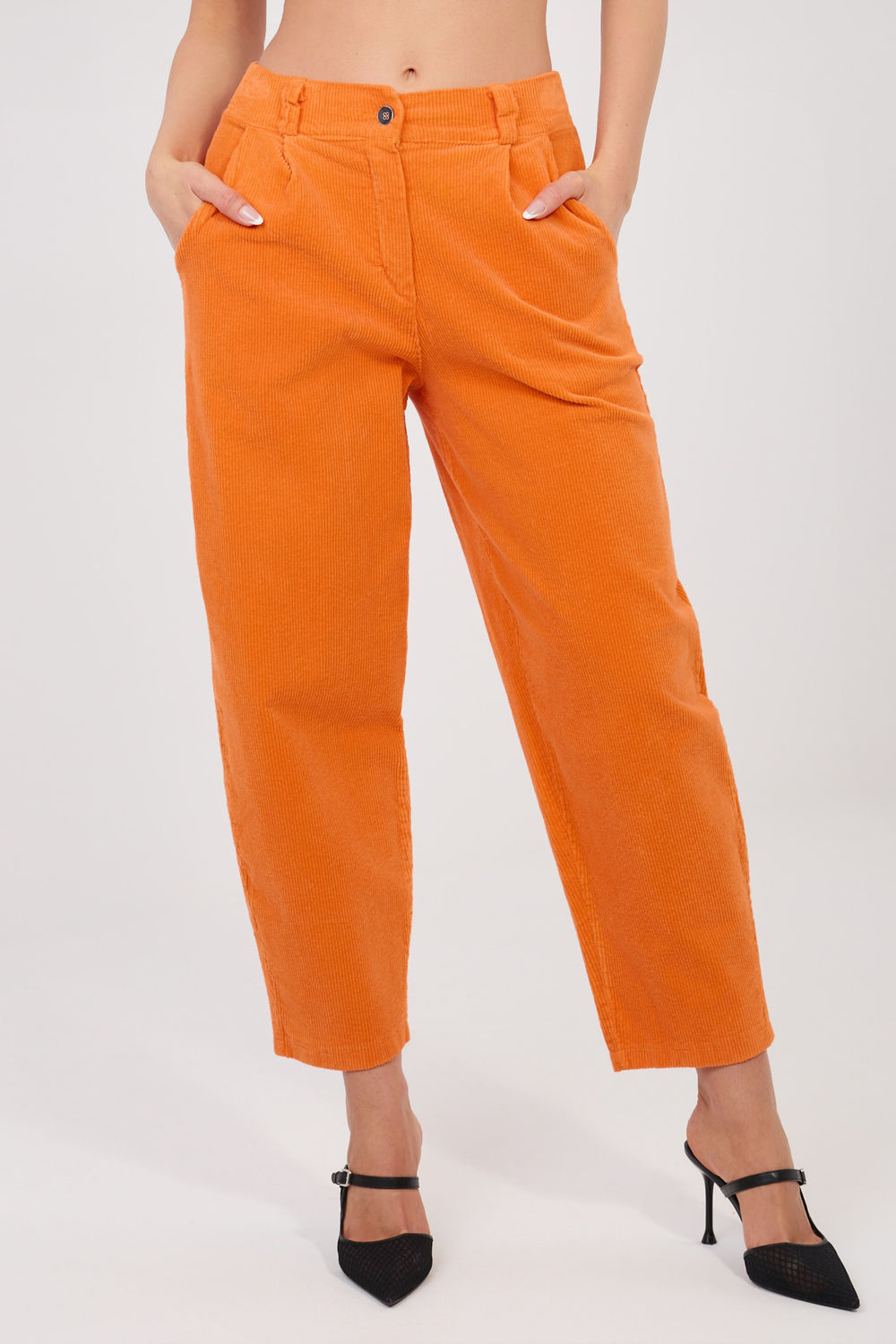 Adult Product 18+ - corduroy trousers model 225084 Rue Paris - Rue Paris - Pants, Trousers, Shorts - KS Store