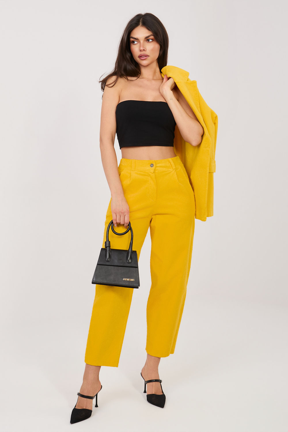 Adult Product 18+ - corduroy trousers model 225085 Rue Paris - Rue Paris - Pants, Trousers, Shorts - KS Store