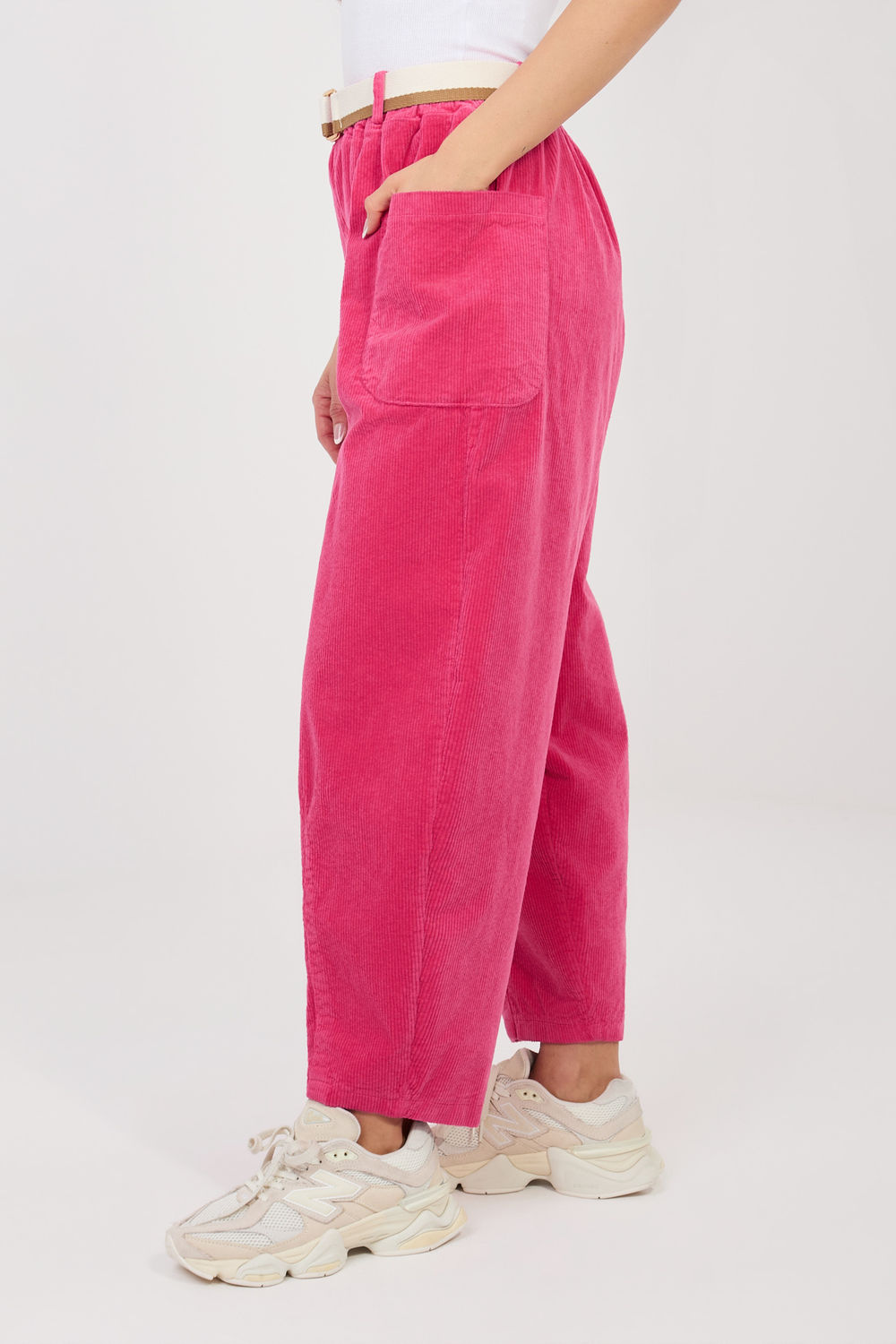 Adult Product 18+ - corduroy trousers model 225095 Rue Paris - Rue Paris - Pants, Trousers, Shorts - KS Store