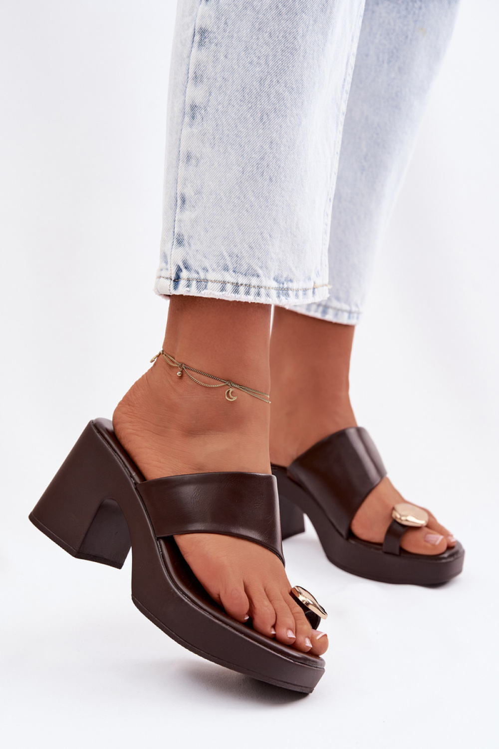Adult Product 18+ - Heeled sandals model 225376 Step in style - Step in style - Sandals & Flip-Flops for Women - KS Store