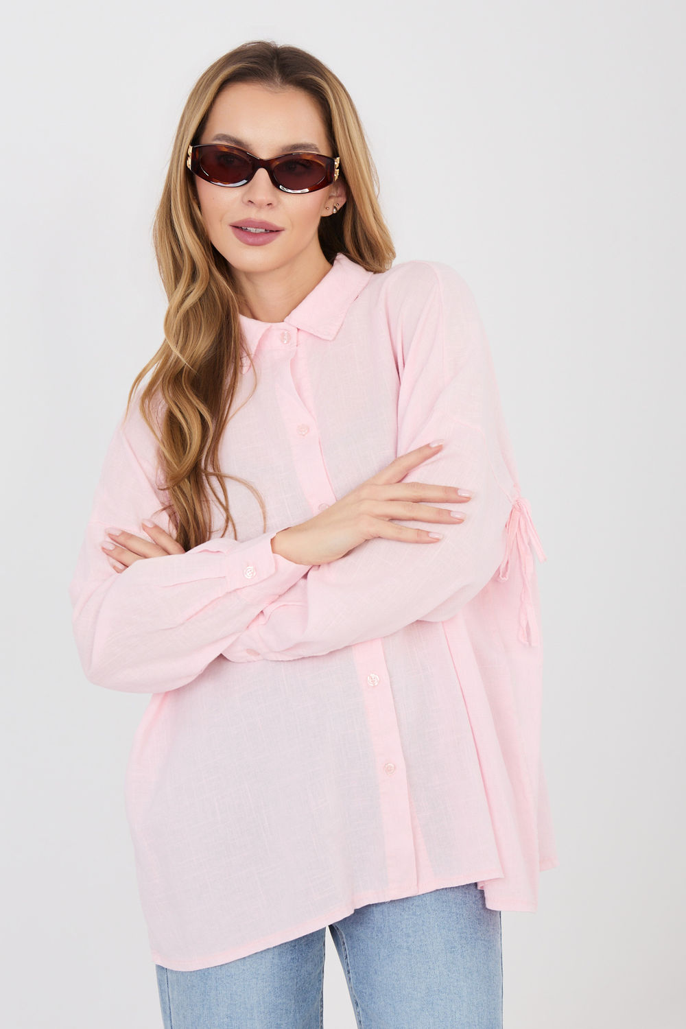 Adult Product 18+ - Long sleeve shirt model 225514 Italy Moda - Italy Moda - Shirts for Women - KS Store