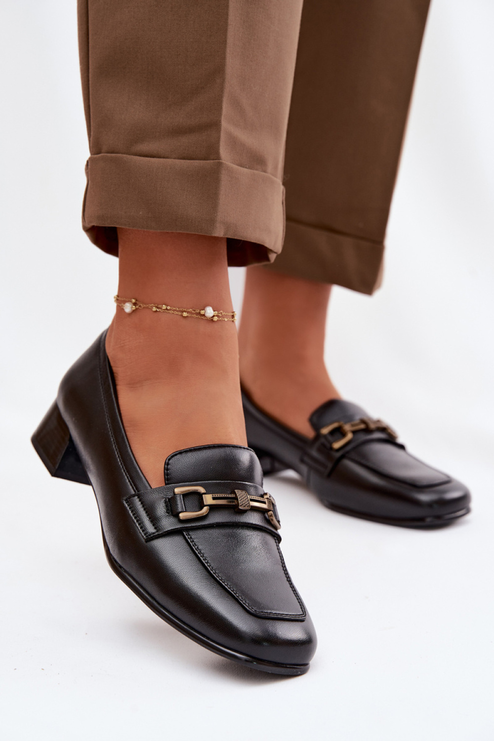 Adult Product 18+ - Heeled low shoes model 226085 Step in style - Step in style - Women`s Ankle Boots & Booties - KS Store