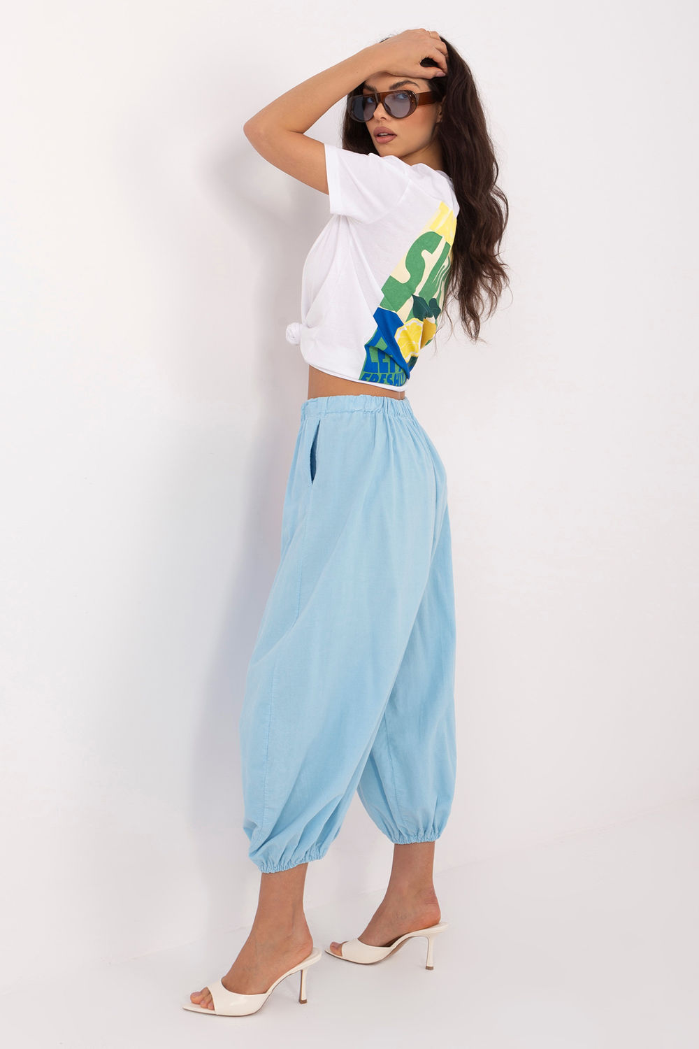 Adult Product 18+ - corduroy trousers model 226230 Italy Moda - Italy Moda - Pants, Trousers, Shorts - KS Store