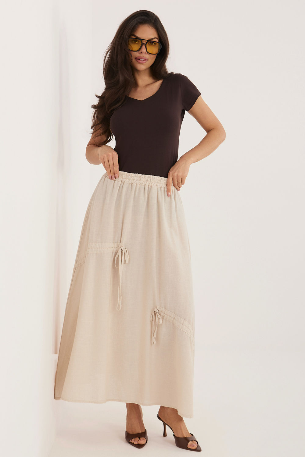 Adult Product 18+ - Long skirt model 226237 Italy Moda - Italy Moda - Skirts - KS Store
