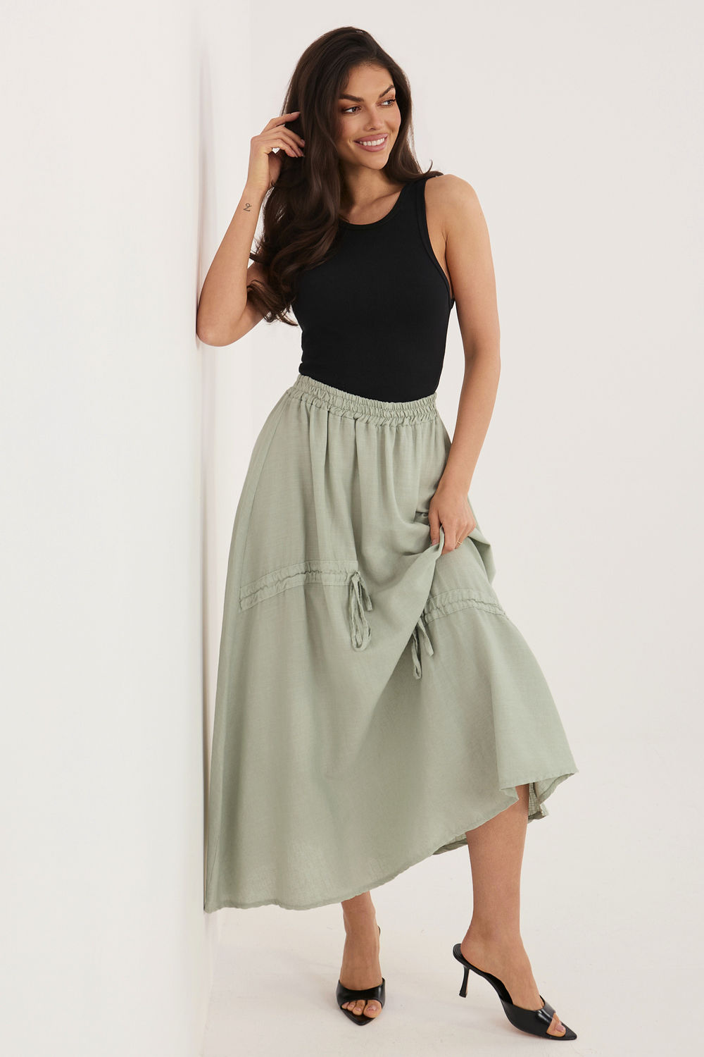 Adult Product 18+ - Long skirt model 226238 Italy Moda - Italy Moda - Skirts - KS Store