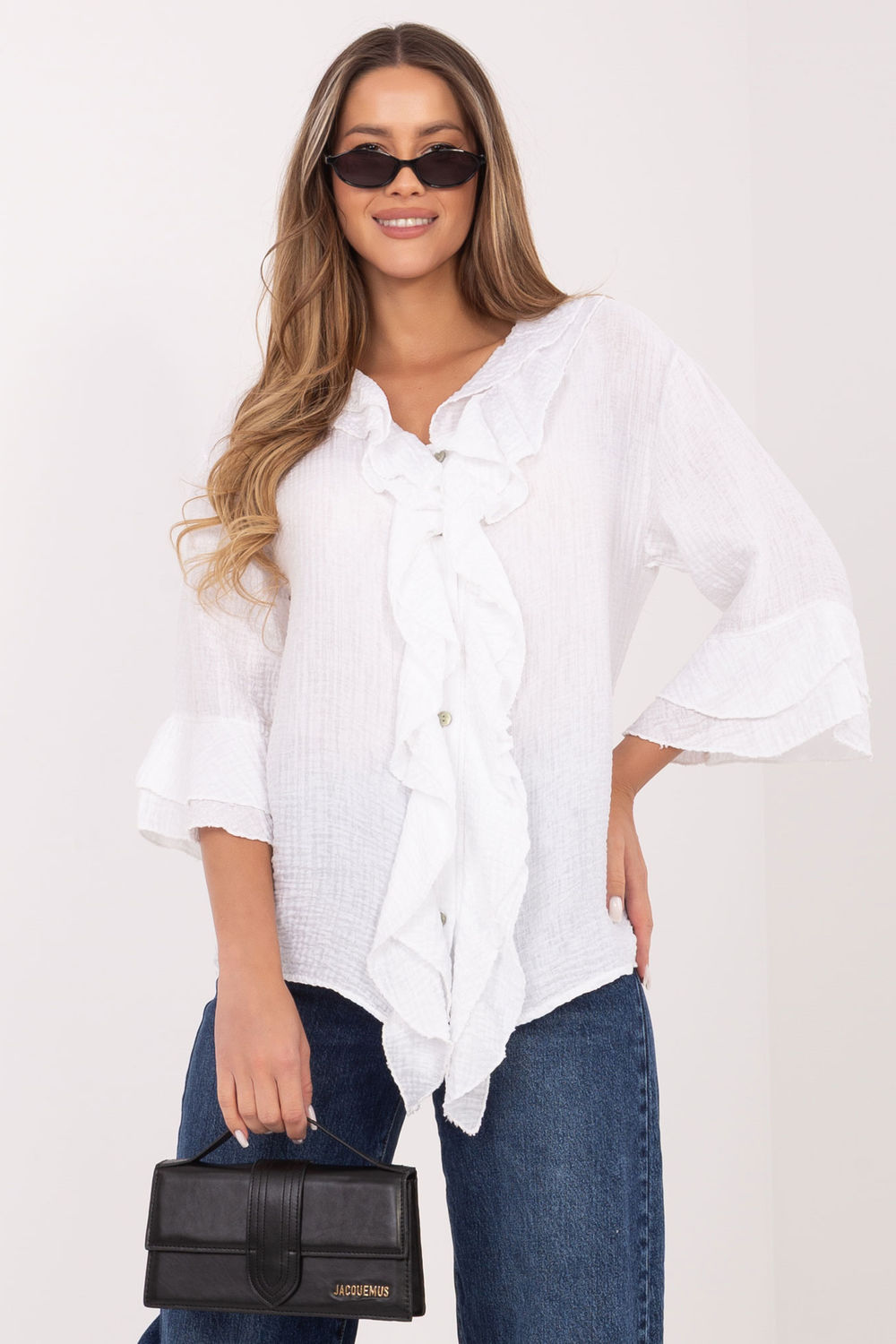 Adult Product 18+ - Long sleeve shirt model 226240 Italy Moda - Italy Moda - Shirts for Women - KS Store