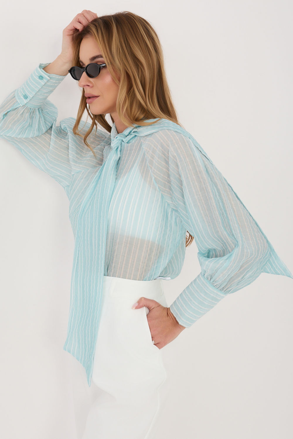 Adult Product 18+ - Long sleeve shirt model 226443 Italy Moda - Italy Moda - Shirts for Women - KS Store