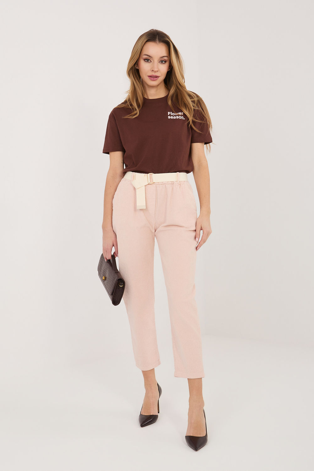 Adult Product 18+ - corduroy trousers model 226479 Italy Moda - Italy Moda - Pants, Trousers, Shorts - KS Store