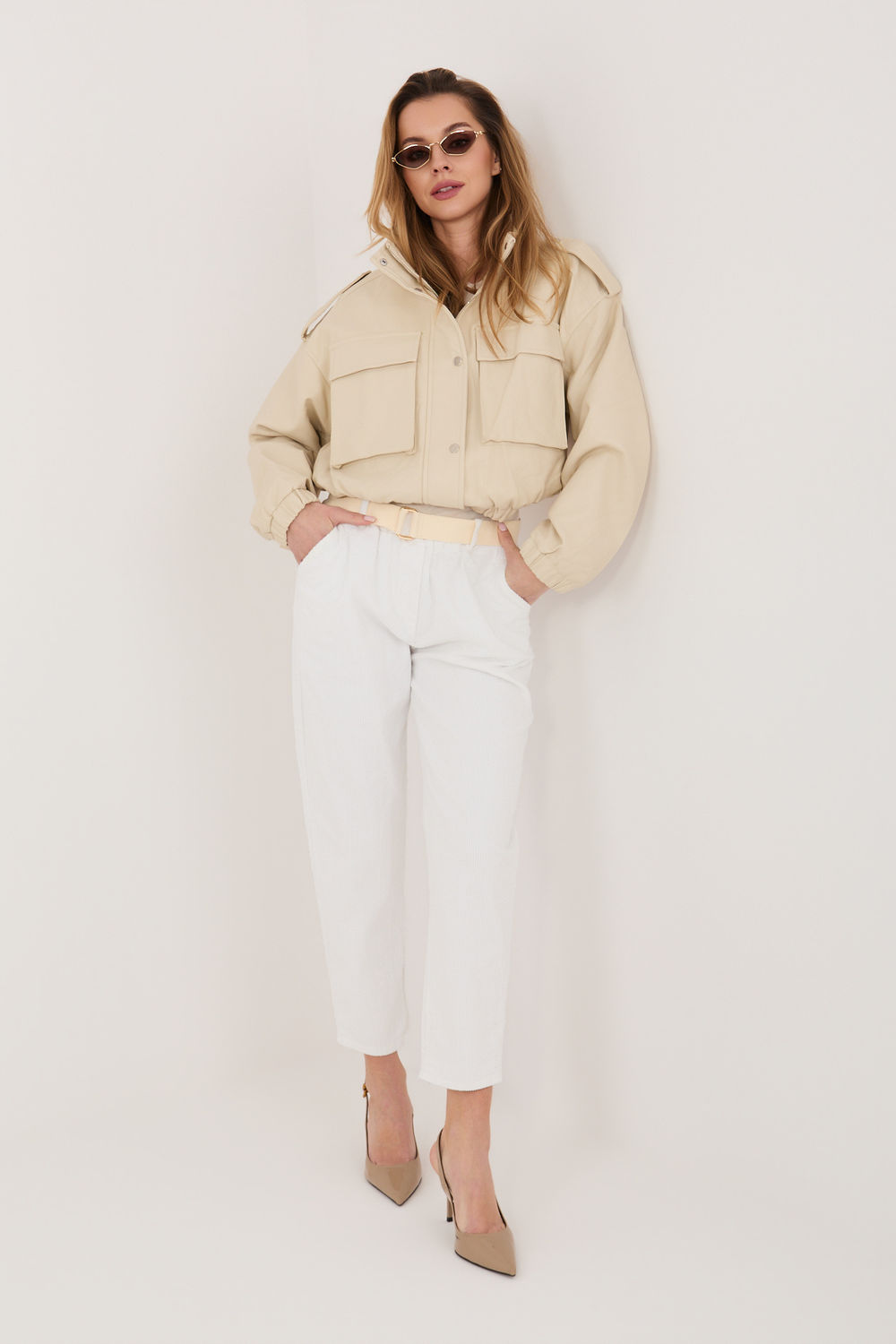 Adult Product 18+ - corduroy trousers model 226481 Italy Moda - Italy Moda - Pants, Trousers, Shorts - KS Store