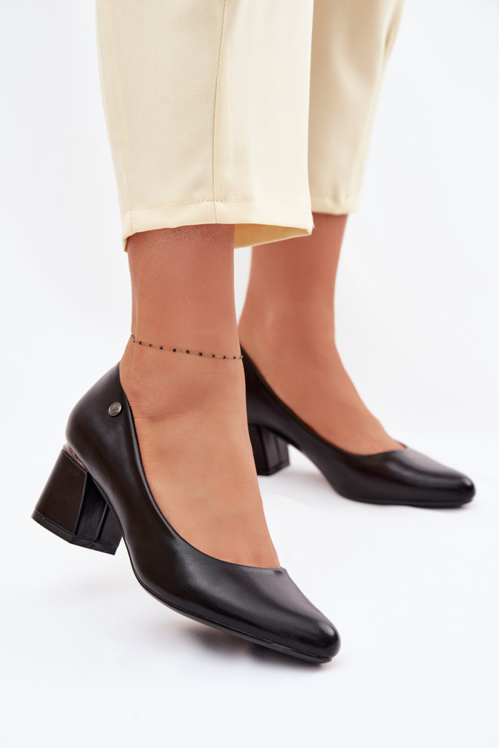 Adult Product 18+ - Block heel pumps model 226544 Step in style - Step in style - High Heel Pumps - KS Store