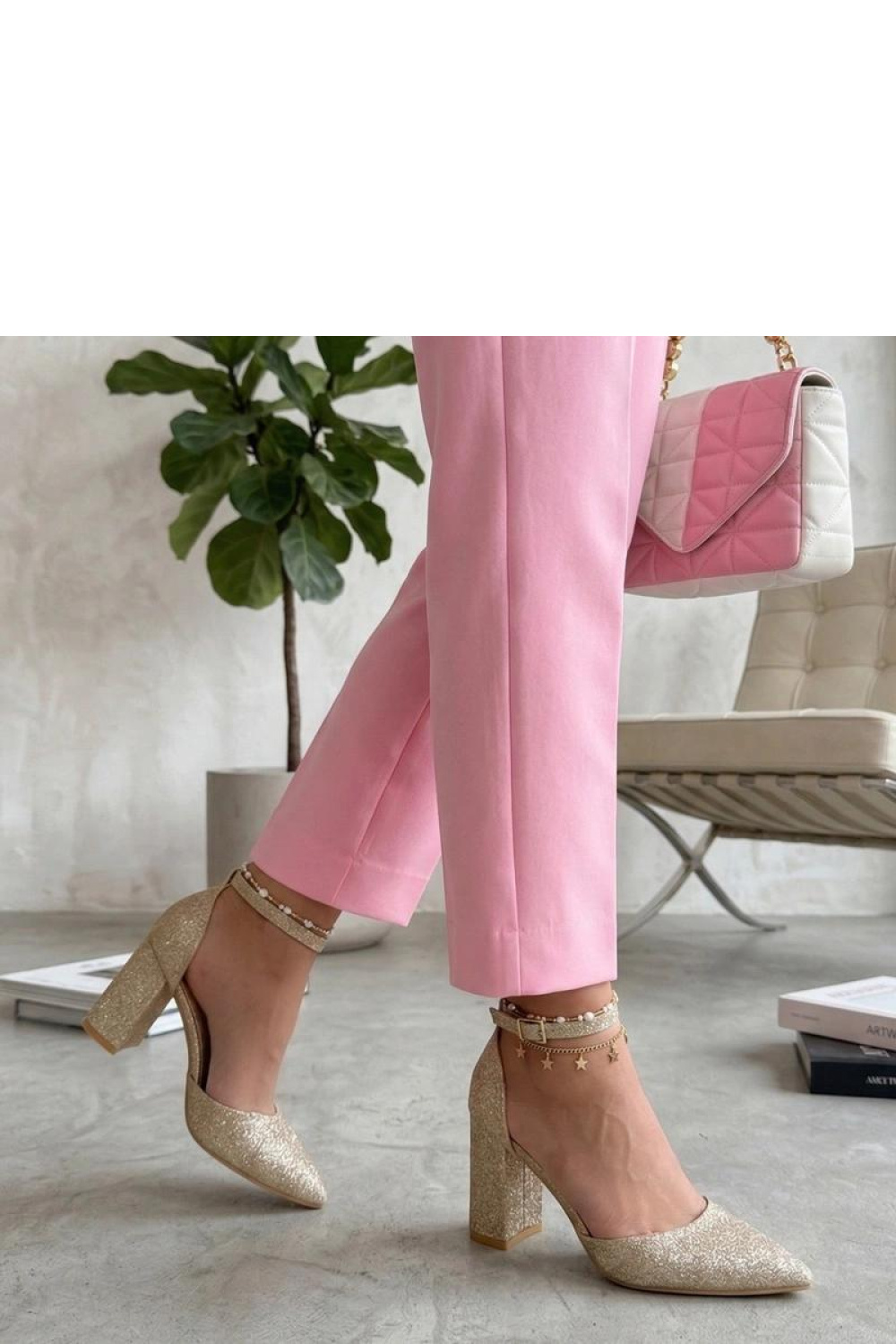Adult Product 18+ - Block heel pumps model 226566 Solea - Solea - High Heel Pumps - KS Store