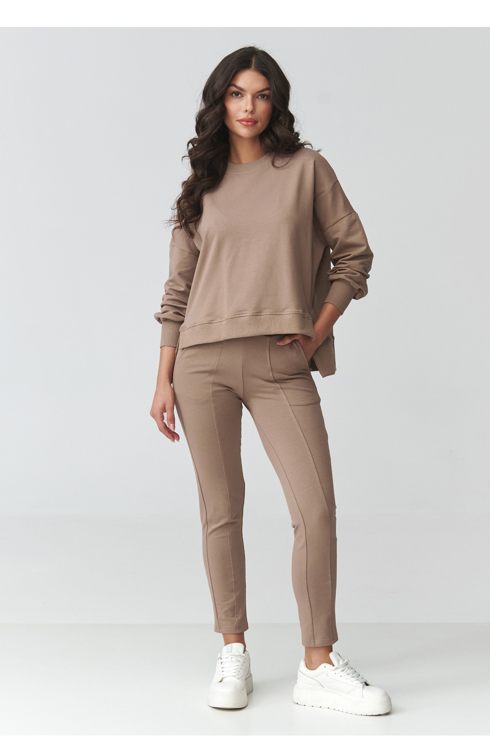 Adult Product 18+ - Set model 226803 Makadamia - Makadamia - Pants, Trousers, Shorts - KS Store