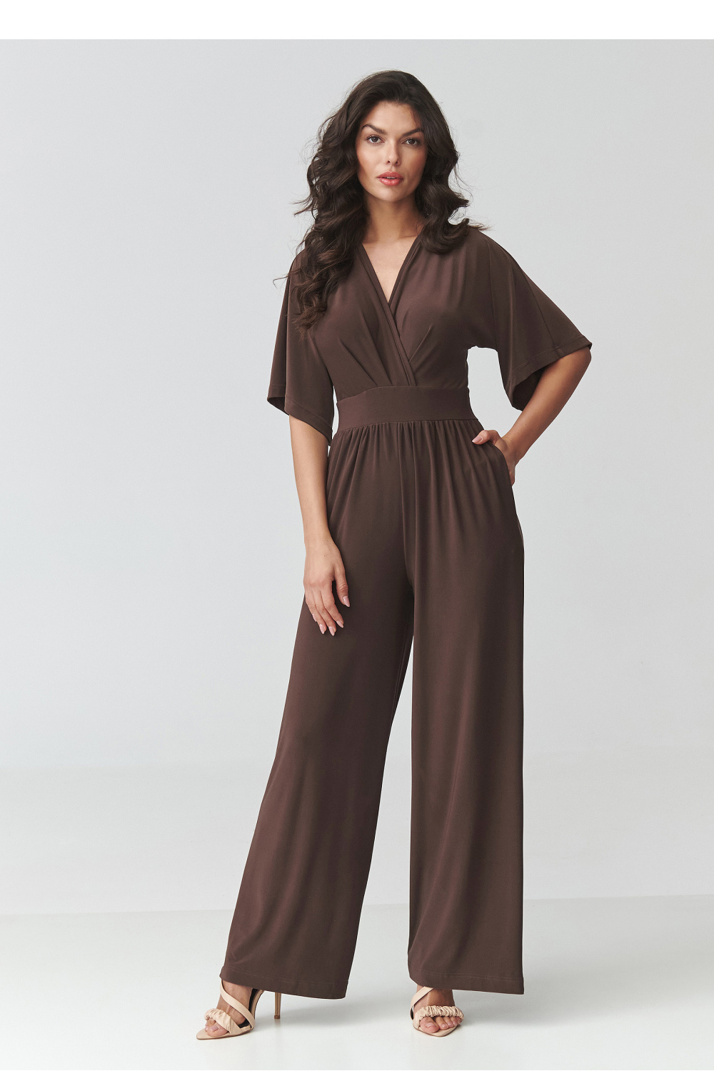 Adult Product 18+ - Suit model 226850 Makadamia - Makadamia - Playsuits for Women - KS Store