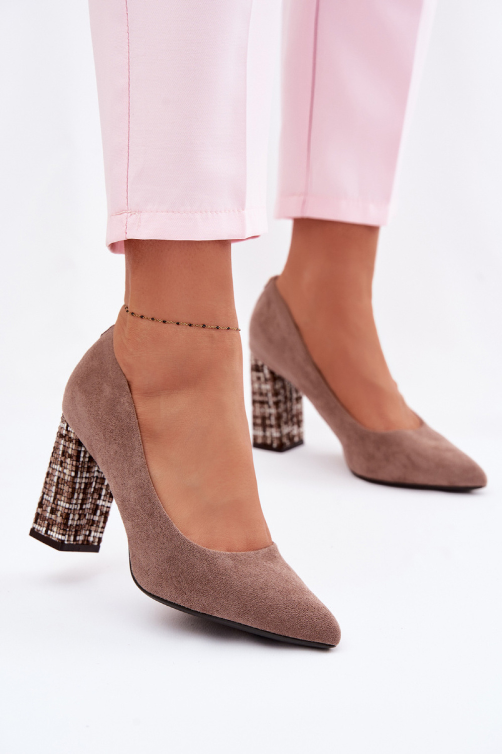 Adult Product 18+ - Block heel pumps model 227174 Step in style - Step in style - High Heel Pumps - KS Store