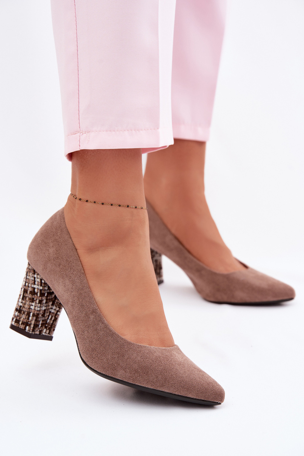 Adult Product 18+ - Block heel pumps model 227175 Step in style - Step in style - High Heel Pumps - KS Store