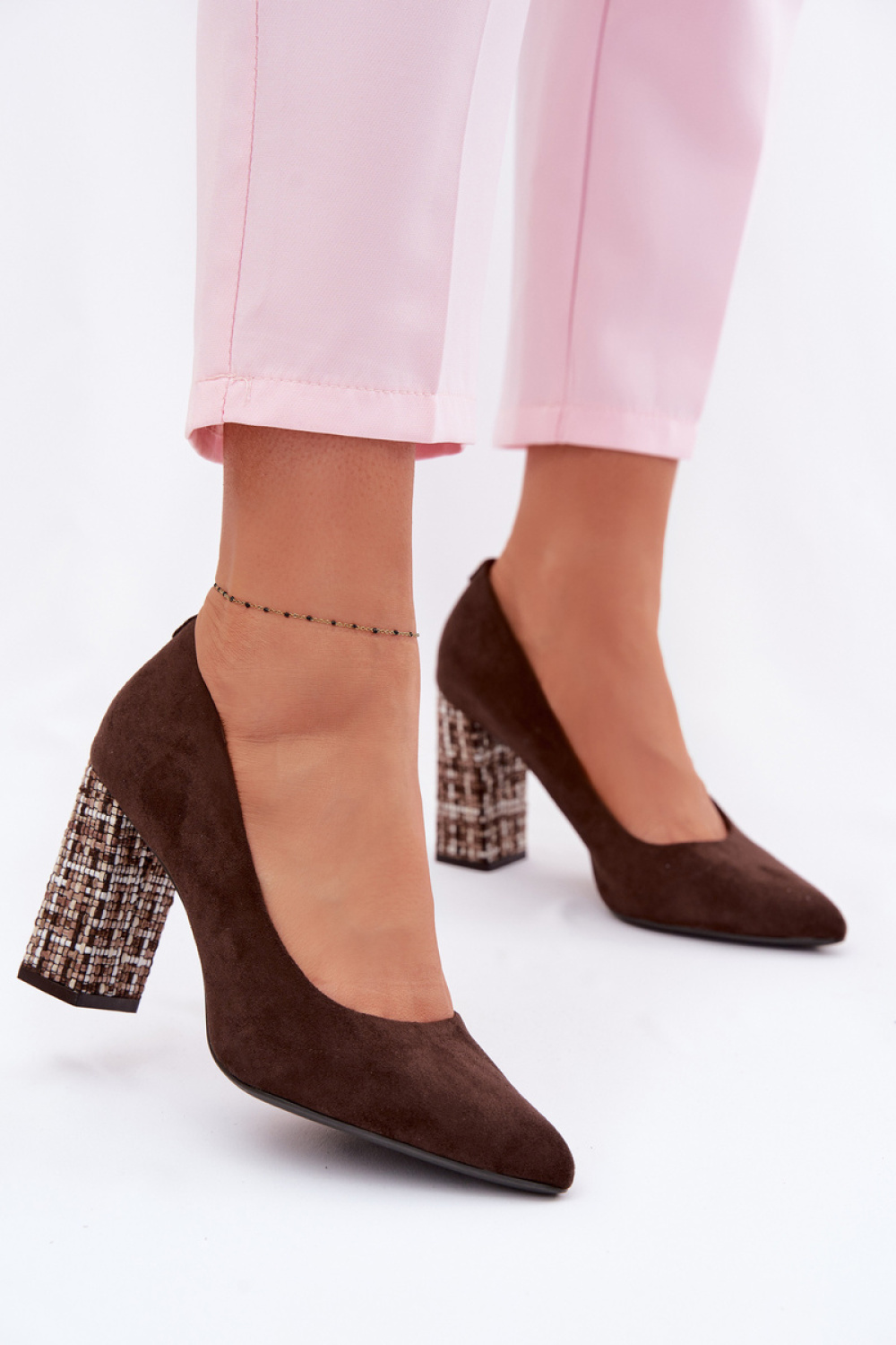 Adult Product 18+ - Block heel pumps model 227177 Step in style - Step in style - High Heel Pumps - KS Store