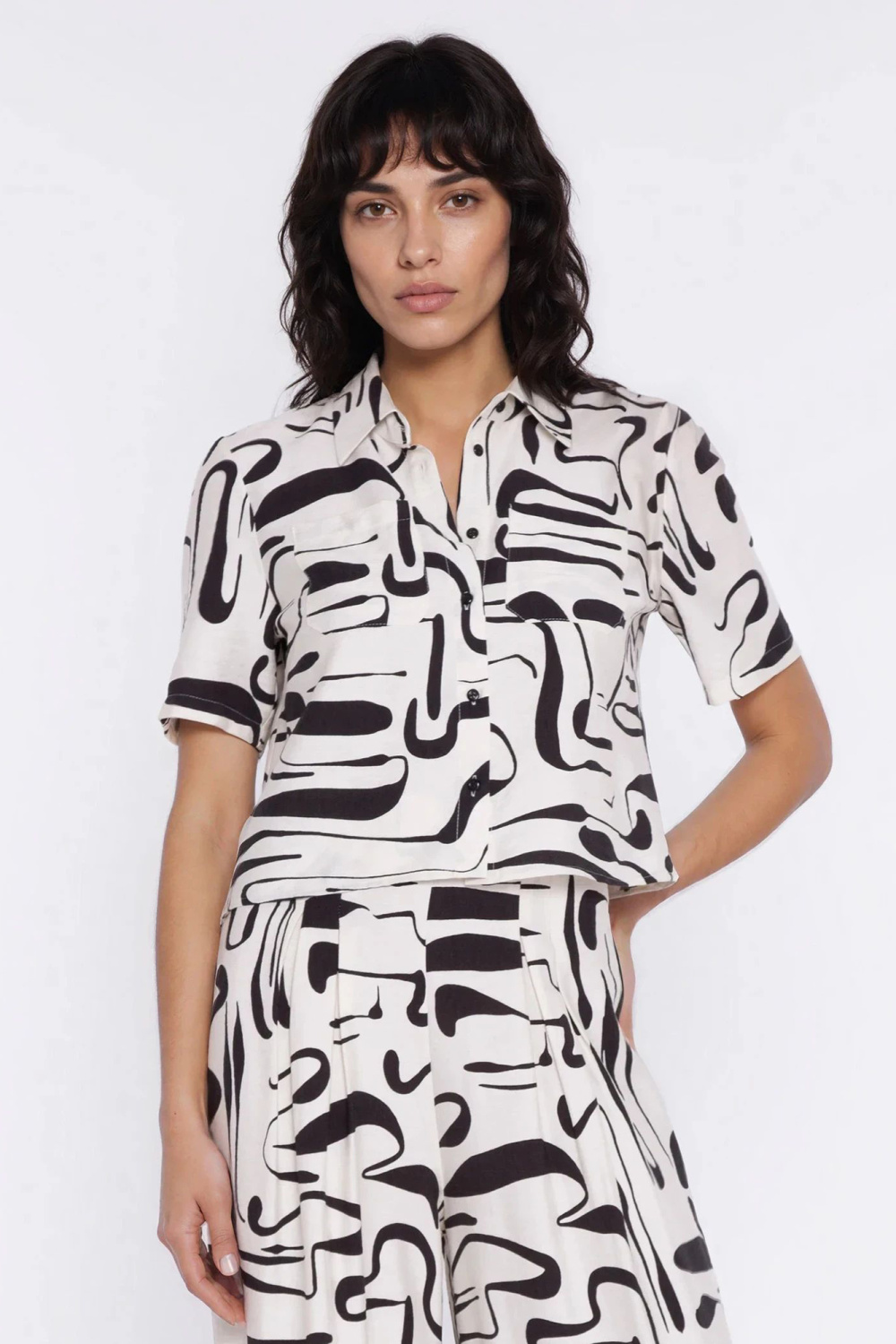 Adult Product 18+ - Short sleeve shirt model 228022 Nife - Nife - Shirts for Women - KS Store