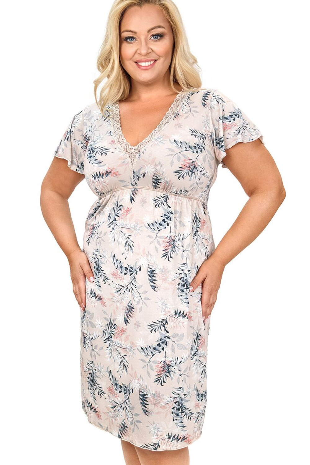 Adult Product 18+ - Plus Size Nightgown model 228641 Donna - Donna - Bielizna nocna Plus Size - KS Store