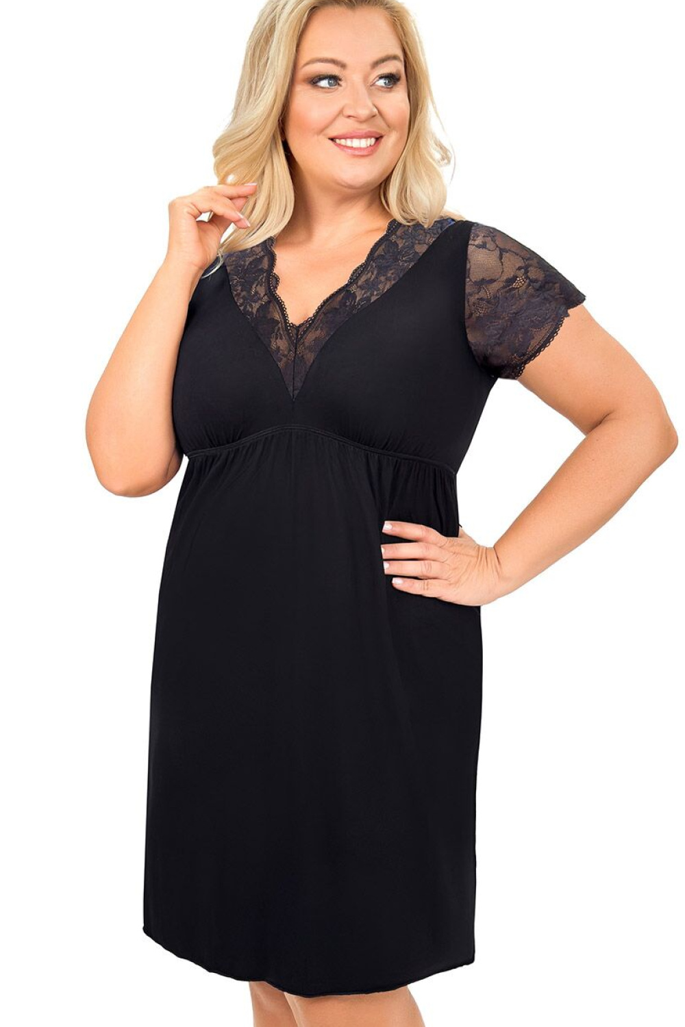 Adult Product 18+ - Plus Size Nightgown model 228644 Donna - Donna - Bielizna nocna Plus Size - KS Store