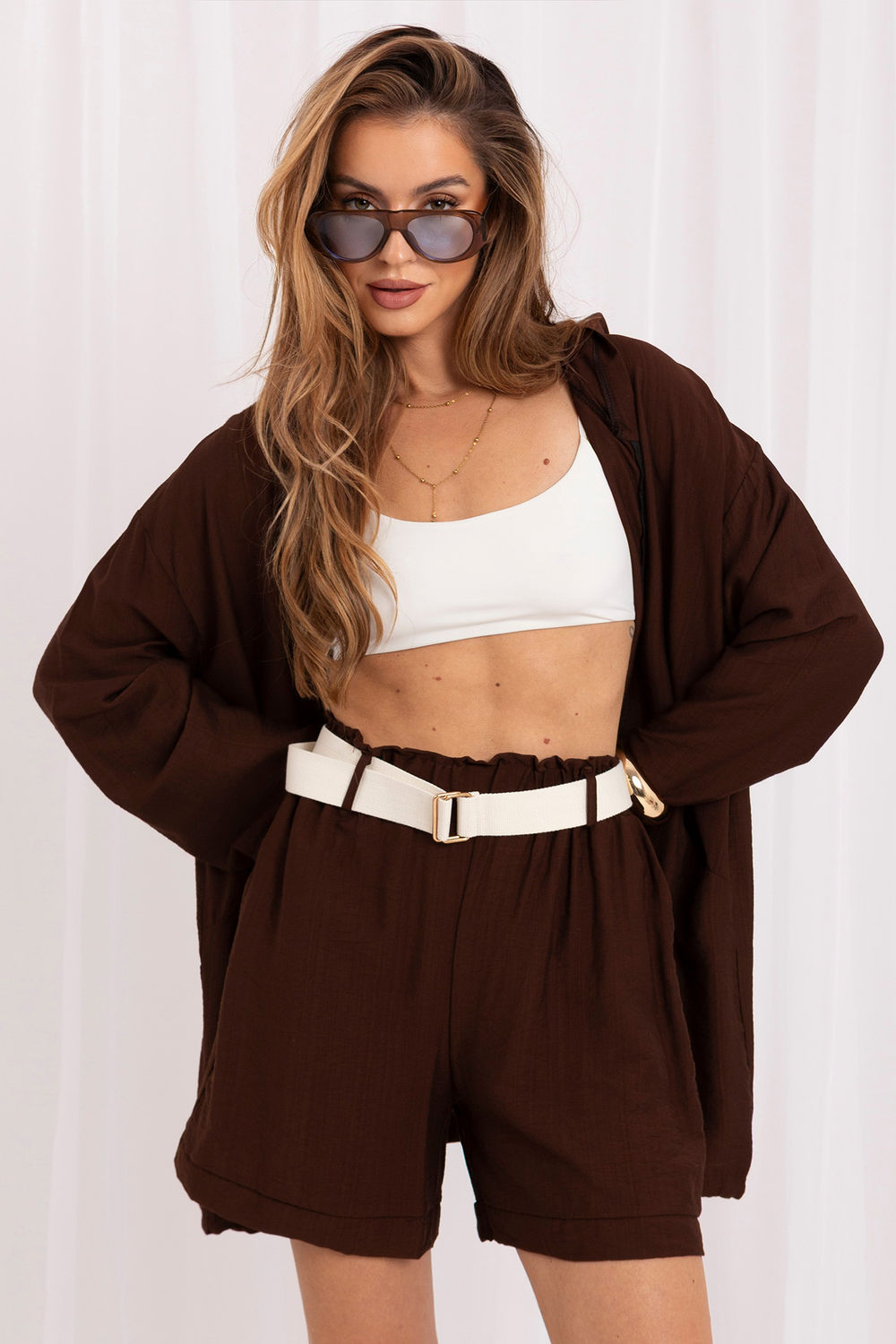 Adult Product 18+ - Shorts model 229212 Rue Paris - Rue Paris - Shorts for Women, Crop Pants - KS Store
