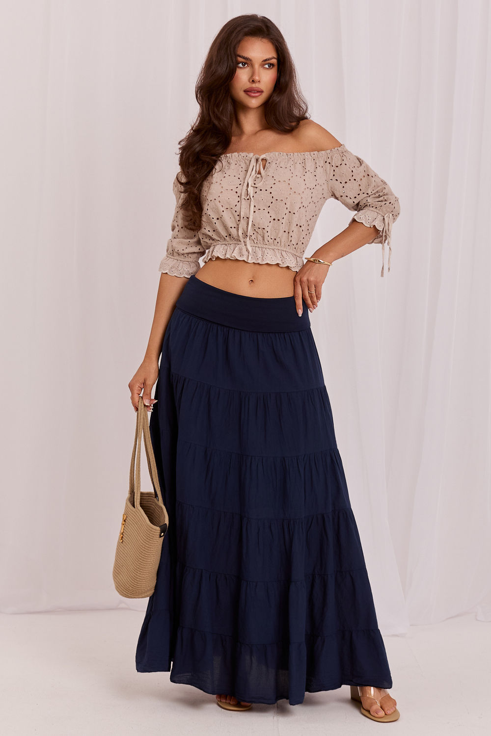 Adult Product 18+ - Long skirt model 229476 Italy Moda - Italy Moda - Skirts - KS Store