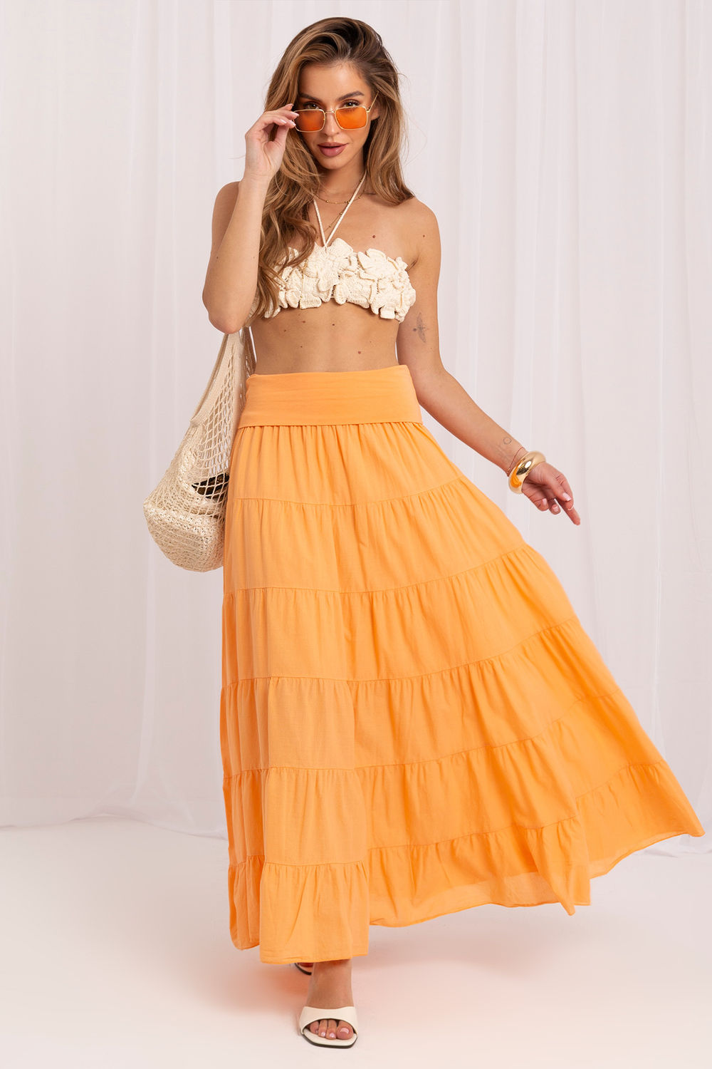 Adult Product 18+ - Long skirt model 229480 Italy Moda - Italy Moda - Skirts - KS Store