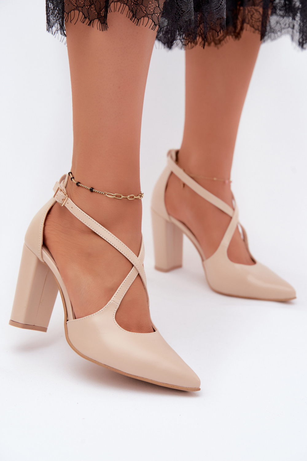 Adult Product 18+ - Block heel pumps model 229738 Step in style - Step in style - High Heel Pumps - KS Store