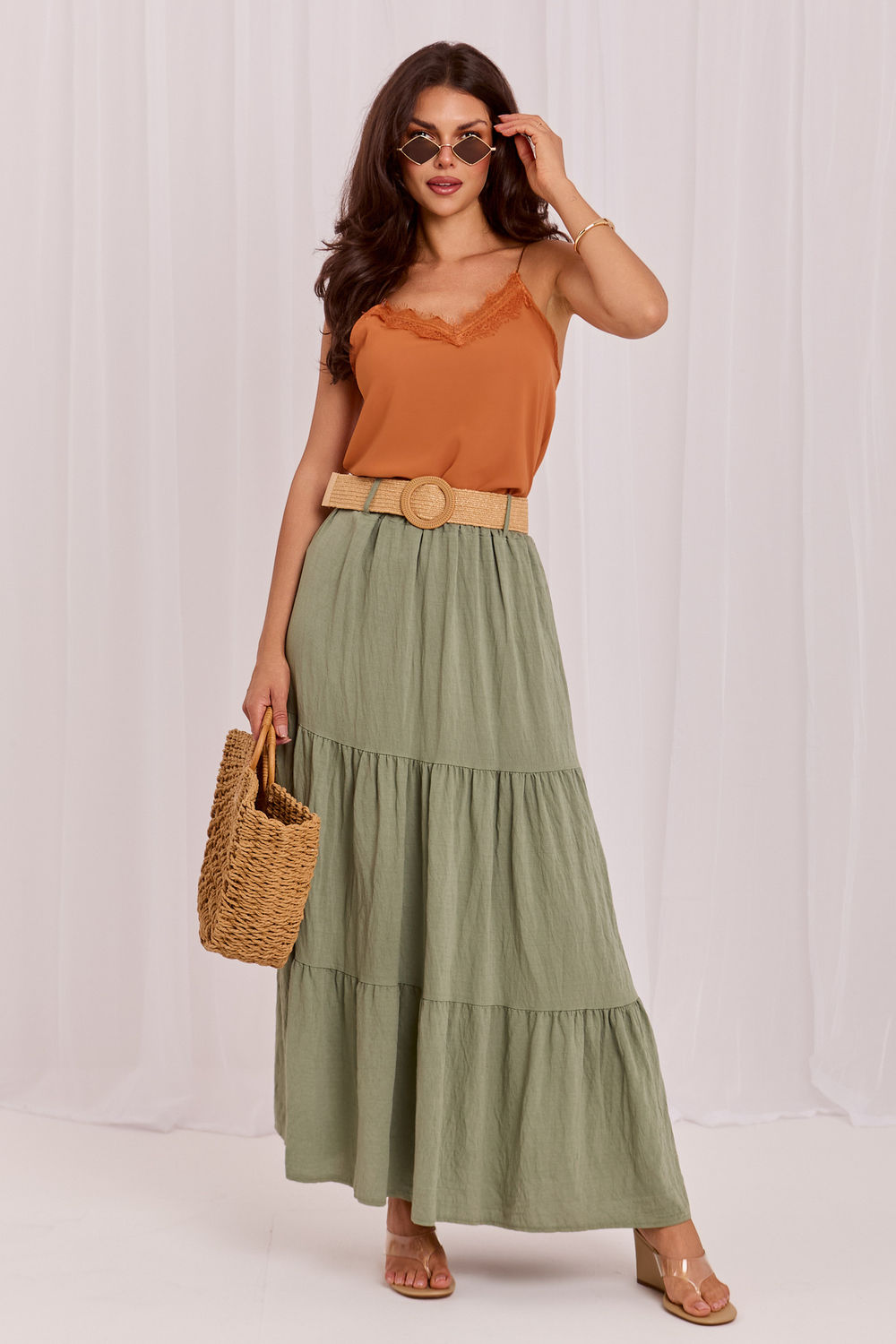 Adult Product 18+ - Long skirt model 229813 Italy Moda - Italy Moda - Skirts - KS Store