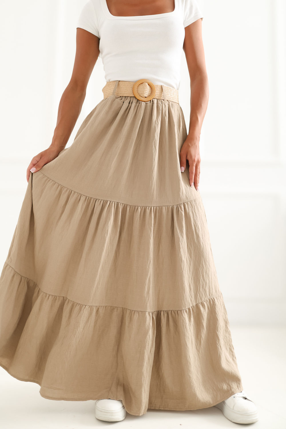 Adult Product 18+ - Long skirt model 230007 Italy Moda - Italy Moda - Skirts - KS Store