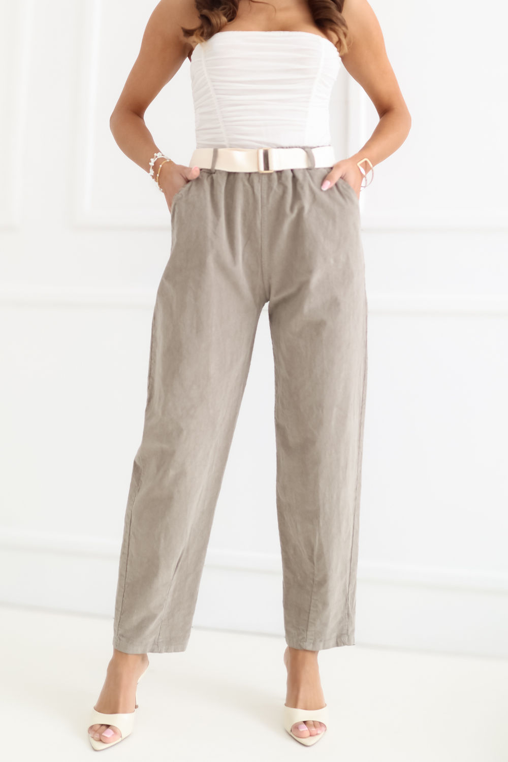 Adult Product 18+ - corduroy trousers model 230168 Italy Moda - Italy Moda - Pants, Trousers, Shorts - KS Store