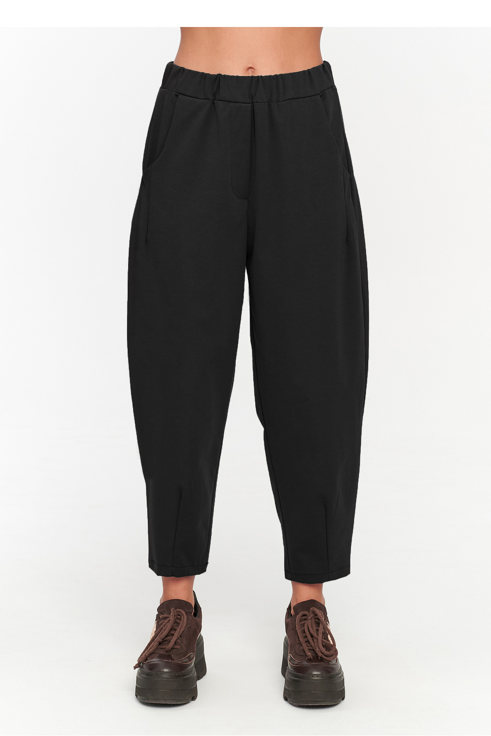 Adult Product 18+ - Women trousers model 230861 Makadamia - Makadamia - Pants, Trousers, Shorts - KS Store