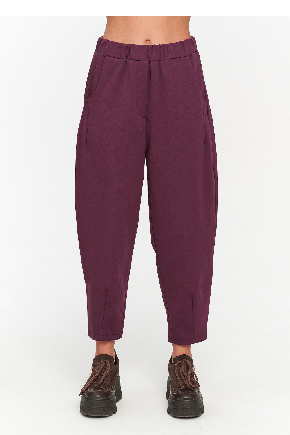 Adult Product 18+ - Women trousers model 230862 Makadamia - Makadamia - Pants, Trousers, Shorts - KS Store