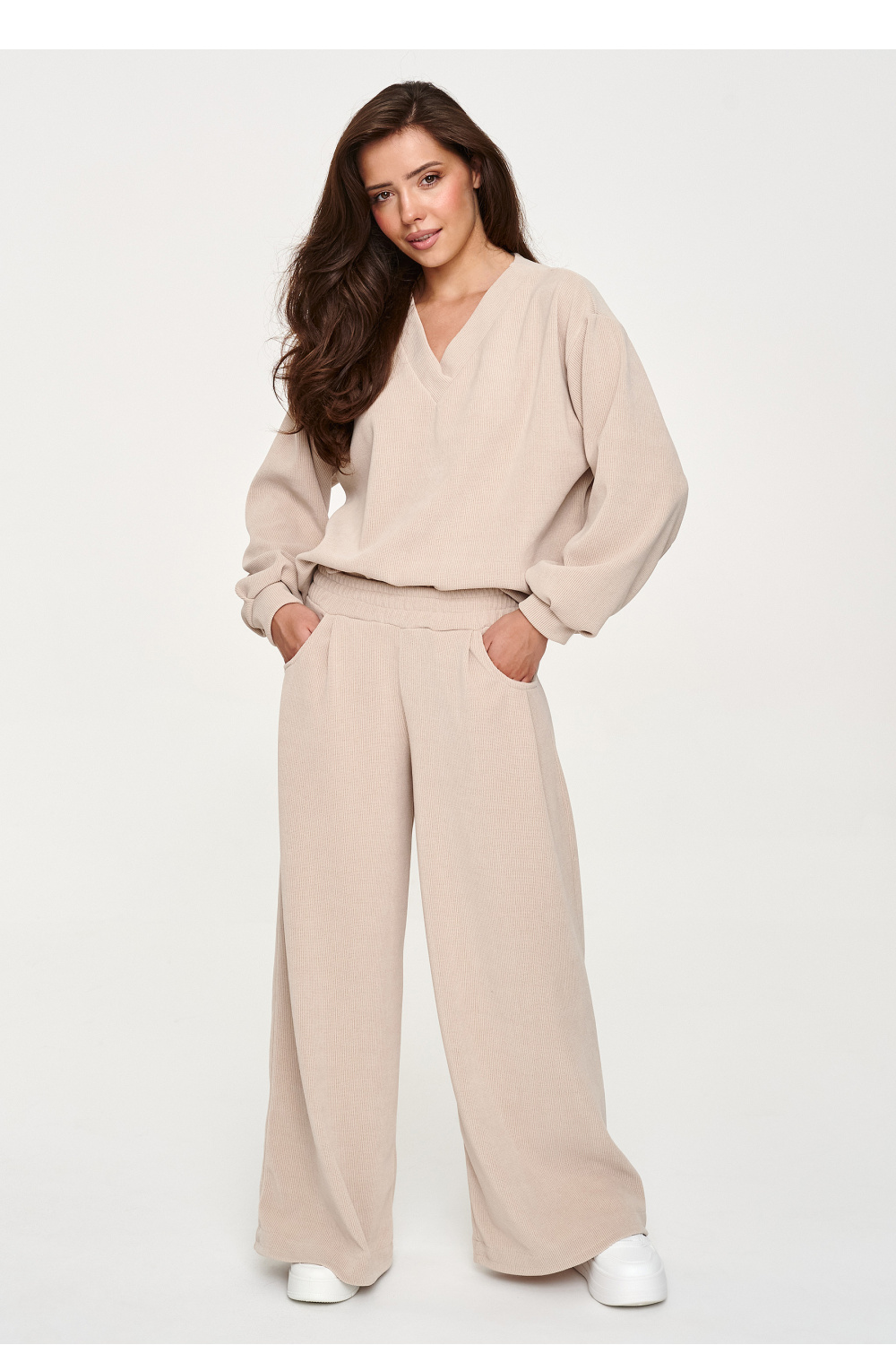 Adult Product 18+ - Set model 231002 Makadamia - Makadamia - Pants, Trousers, Shorts - KS Store