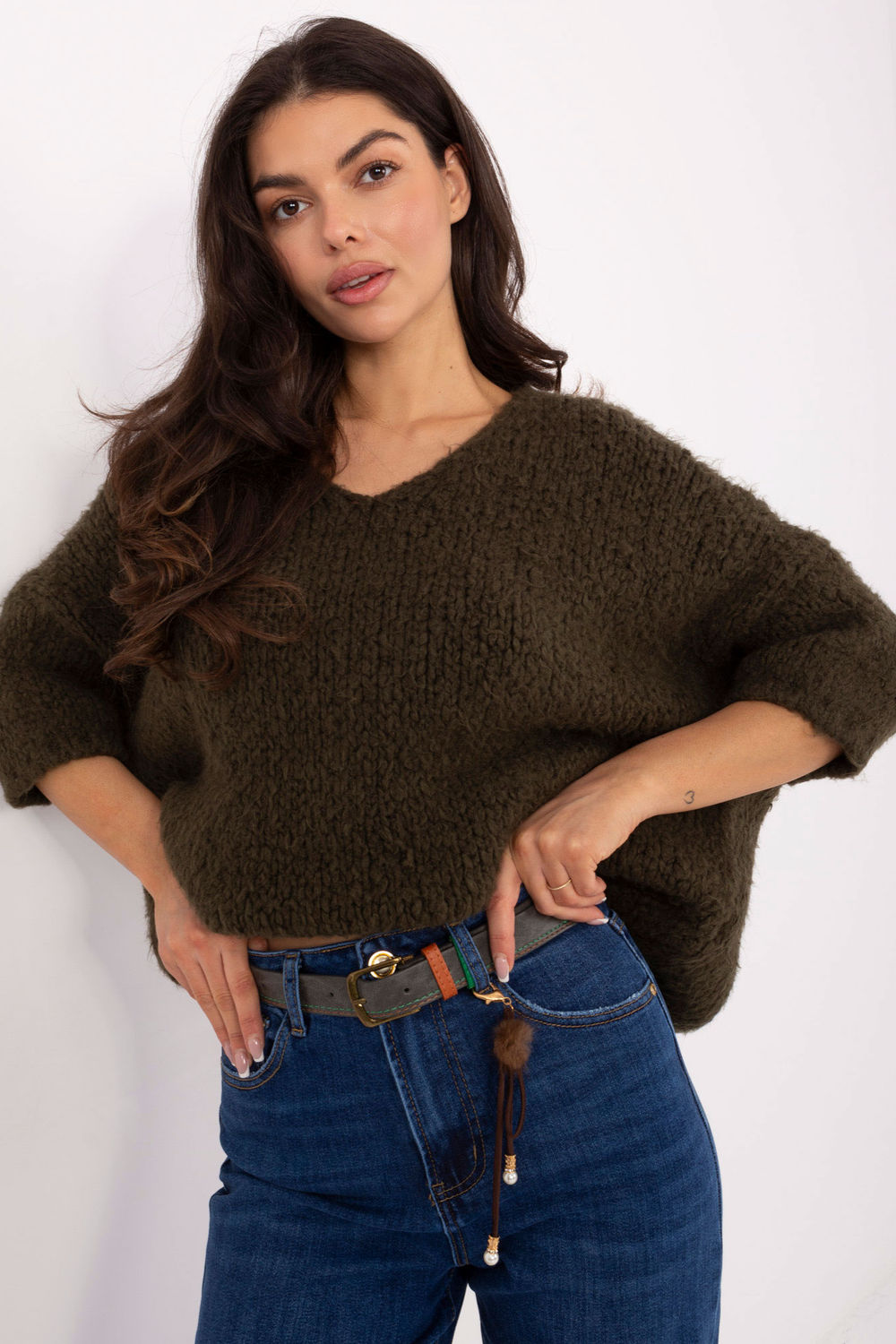 Adult Product 18+ - Jumper model 231505 Italy Moda - Italy Moda - Sweaters, Pullovers, Jumpers, Turtlenecks, Boleros, Shrugs - KS Store