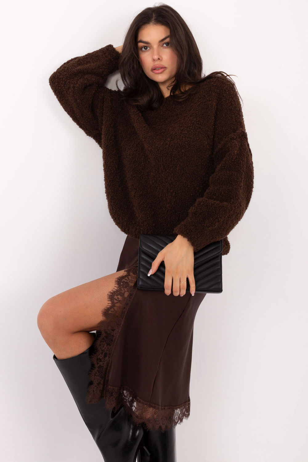 Adult Product 18+ - Jumper model 231506 Italy Moda - Italy Moda - Sweaters, Pullovers, Jumpers, Turtlenecks, Boleros, Shrugs - KS Store