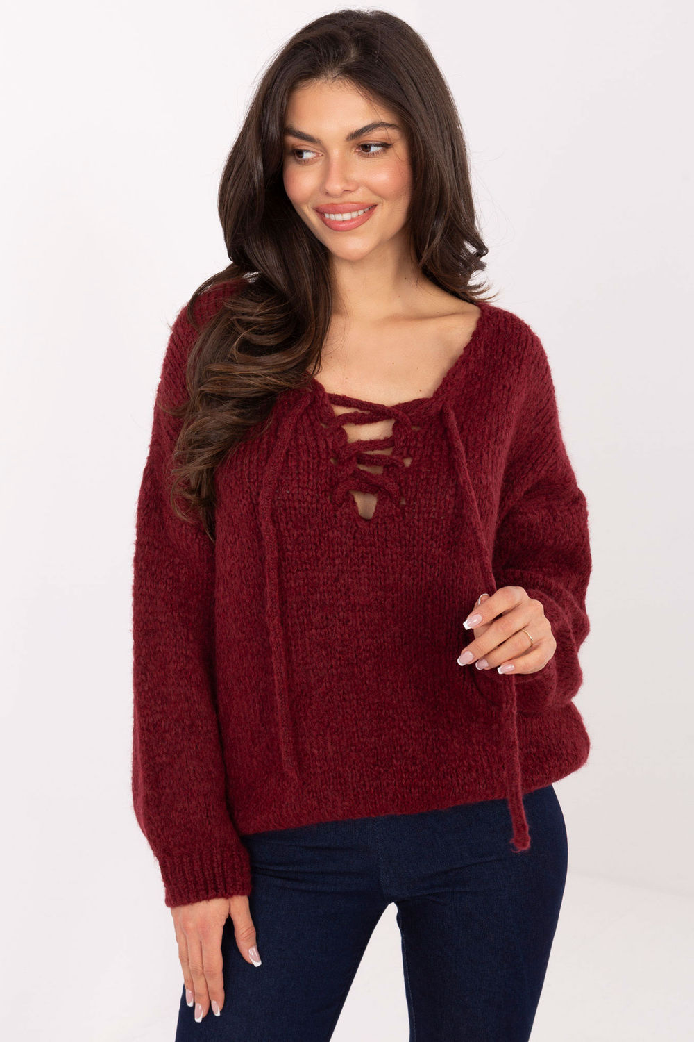 Adult Product 18+ - Jumper model 231507 Italy Moda - Italy Moda - Sweaters, Pullovers, Jumpers, Turtlenecks, Boleros, Shrugs - KS Store