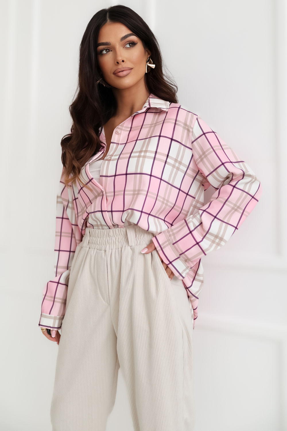 Adult Product 18+ - Long sleeve shirt model 231512 Italy Moda - Italy Moda - Shirts for Women - KS Store