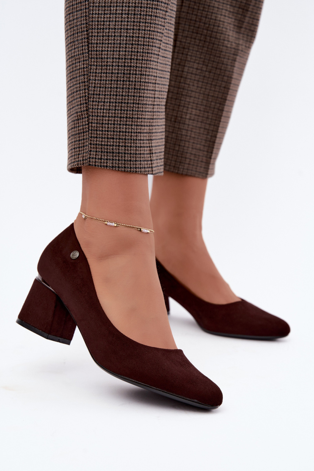 Adult Product 18+ - Block heel pumps model 231790 Step in style - Step in style - High Heel Pumps - KS Store