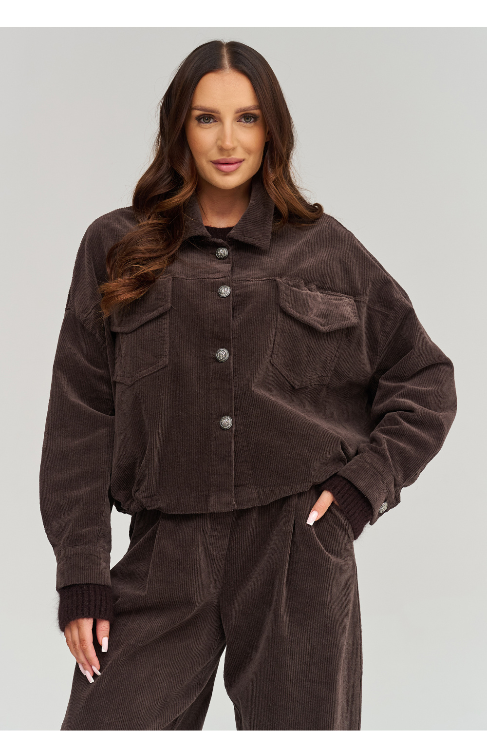 Adult Product 18+ - Corduroy jacket model 232013 Makadamia - Makadamia - Men's Clothing - KS Store