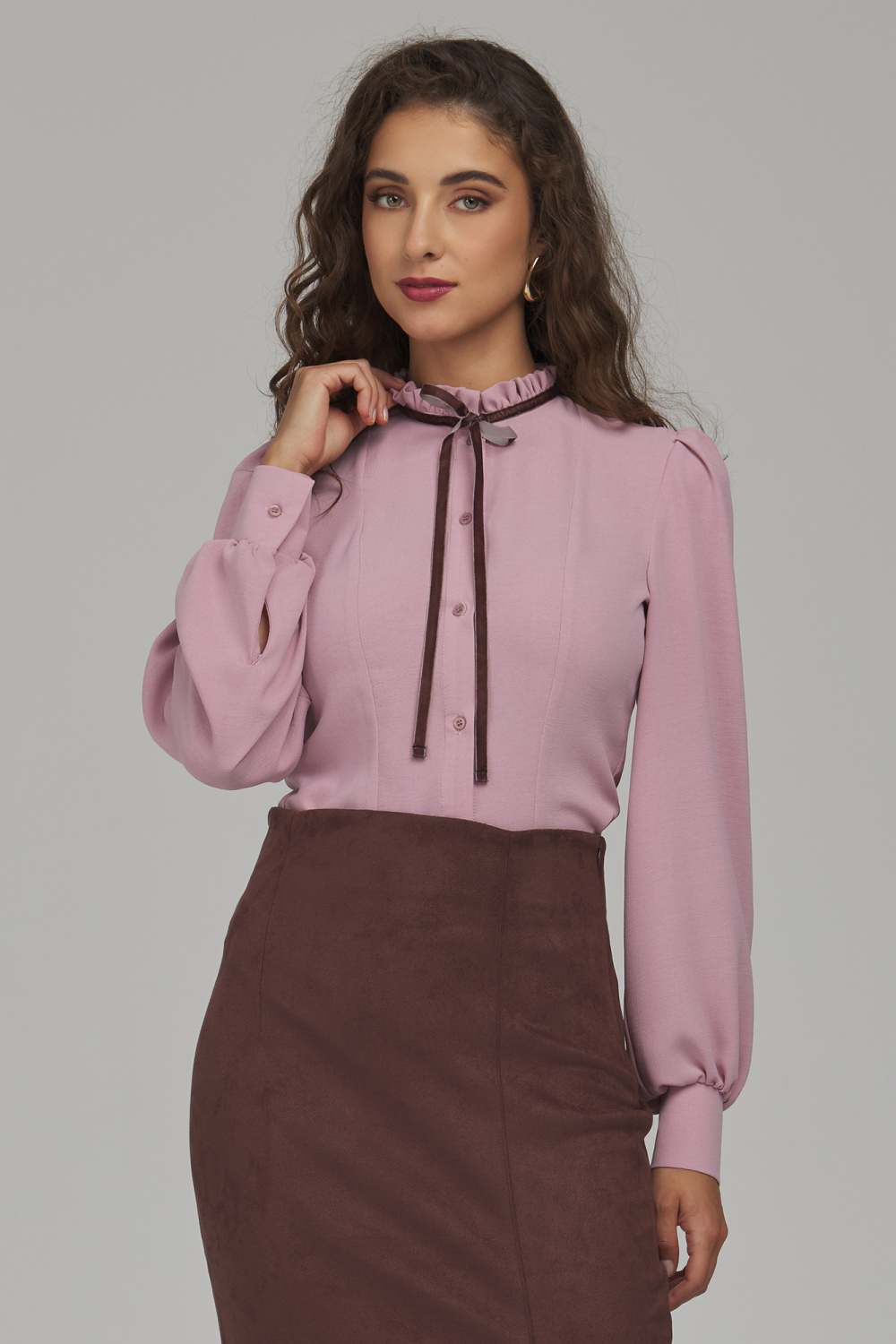 Adult Product 18+ - Long sleeve shirt model 232489 Nife - Nife - Shirts for Women - KS Store