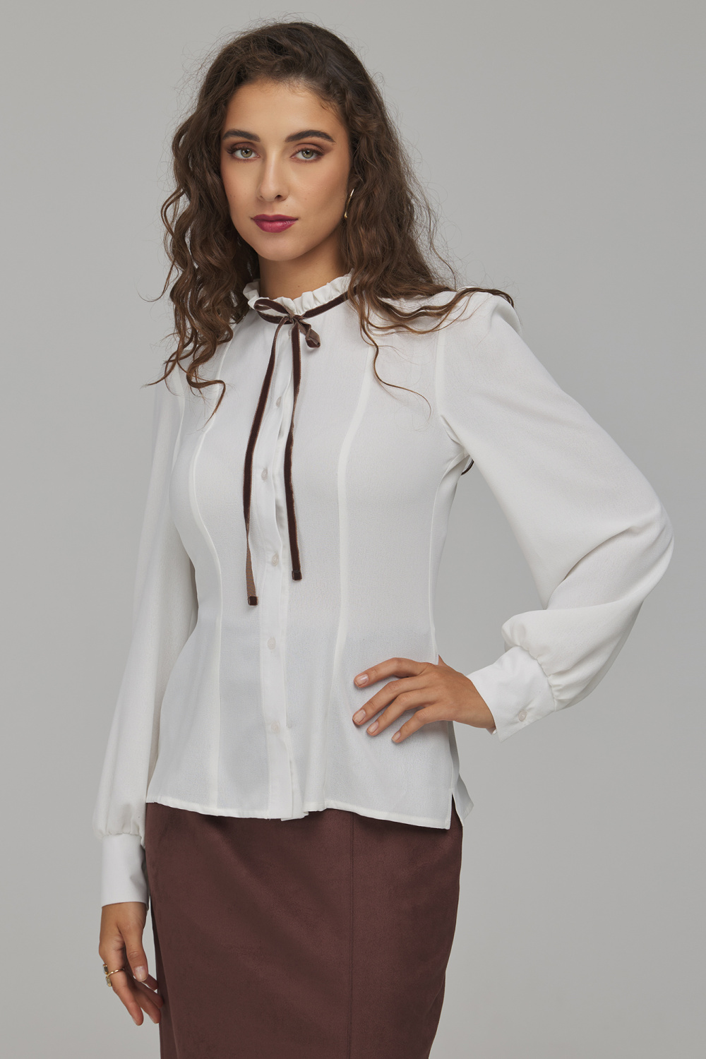 Adult Product 18+ - Long sleeve shirt model 232490 Nife - Nife - Shirts for Women - KS Store