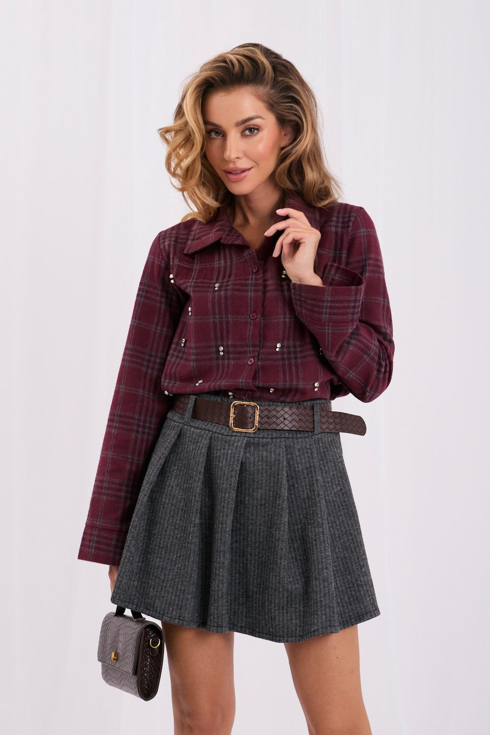 Adult Product 18+ - Long sleeve shirt model 232591 Italy Moda - Italy Moda - Shirts for Women - KS Store