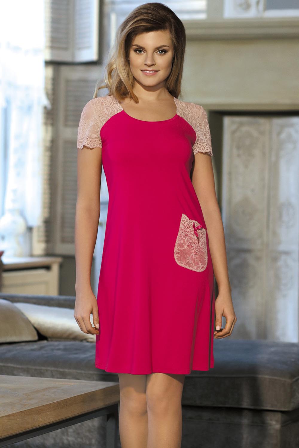 Adult Product 18+ - Nightshirt model 76573 Babella - Babella - Nightgowns, Nighties, Sleep Shirts - KS Store
