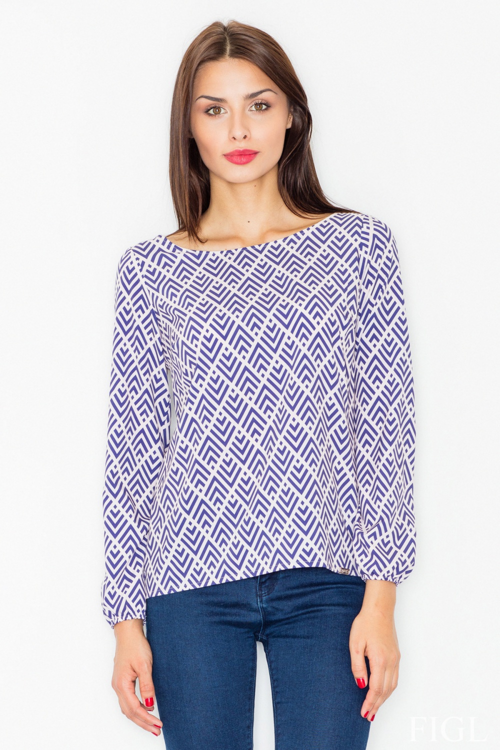 Adult Product 18+ - Blouse model 77078 Figl - Figl - Women`s Blouses, Tunics - KS Store